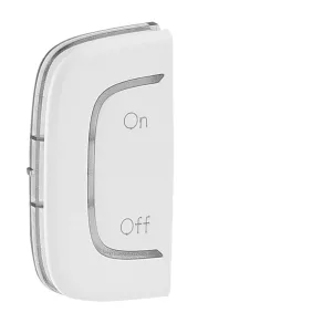   Legrand MyHome (Valena Allure) Marcaj ON/OFF capac stânga, alb - 755558