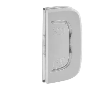   Legrand MyHome (Valena Allure) control volum, control luminozitate, capac dreapta, aluminiu - 755570