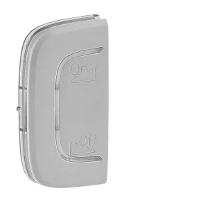   Legrand MyHome (Valena Allure) regulator de intensitate, comutator dimmer, capac stânga, aluminiu - 755578