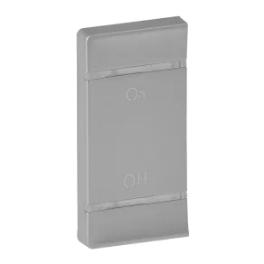   Legrand MyHome - Capac stânga indicator ON/OFF Valena Life, aluminiu - 755587