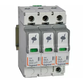 Paratrăsnet Legrand T1+T2 8KA 3P - 412252