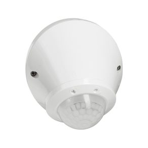   Detector de mișcare Legrand LM-PIR, 360°, IP55, montabil pe perete lateral/tavan, design înclinat (fix) - 48946
