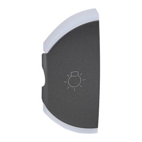   Capac pentru corp de iluminat Legrand MyHome-Céliane, stânga, 1 mod, grafit - 64848