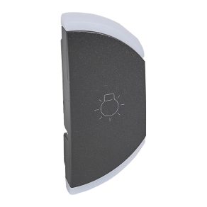   Capac pentru corp de iluminat Legrand MyHome-Céliane, dreapta, 1 mod, grafit - 64849