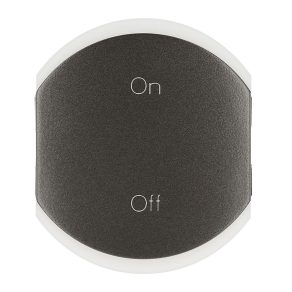 Capac Legrand MyHome-Céliane ON/OFF, 2 mod, grafit - 67988