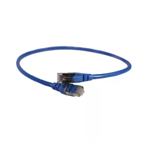   Cablu patch Legrand Cat6 (F/UTP) PVC 0 5M albastru d:6mm LCS3 - 51815