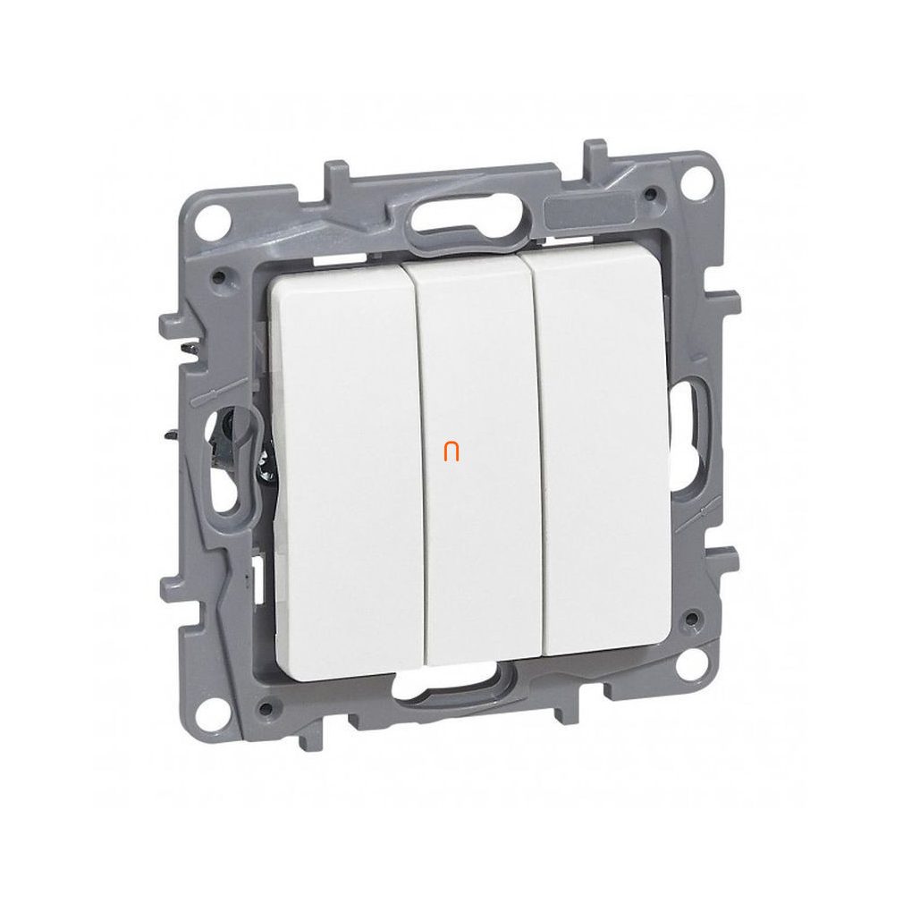 Legrand Niloé comutator alb tripol, 10AX 764503