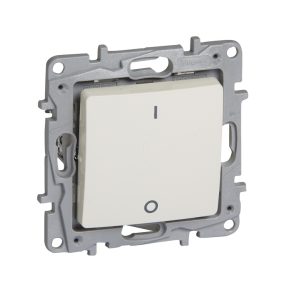 Întrerupător bipolar Legrand Niloé, bej - 764617