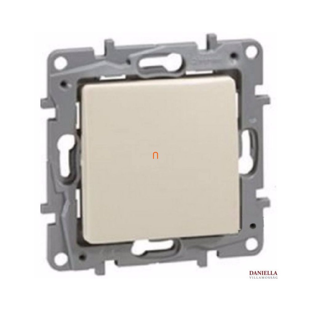 Legrand Niloé bej N101 JF cu un singur pol și indicator luminos 764622