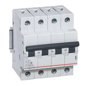   Întrerupător automat miniatural Legrand RX3 4P C10 6000A BIC - 419255