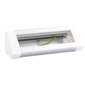   Legrand Program Mosaic bandă de distribuție pentru masă de montare din aluminiu, 8 module, goală - 54690
