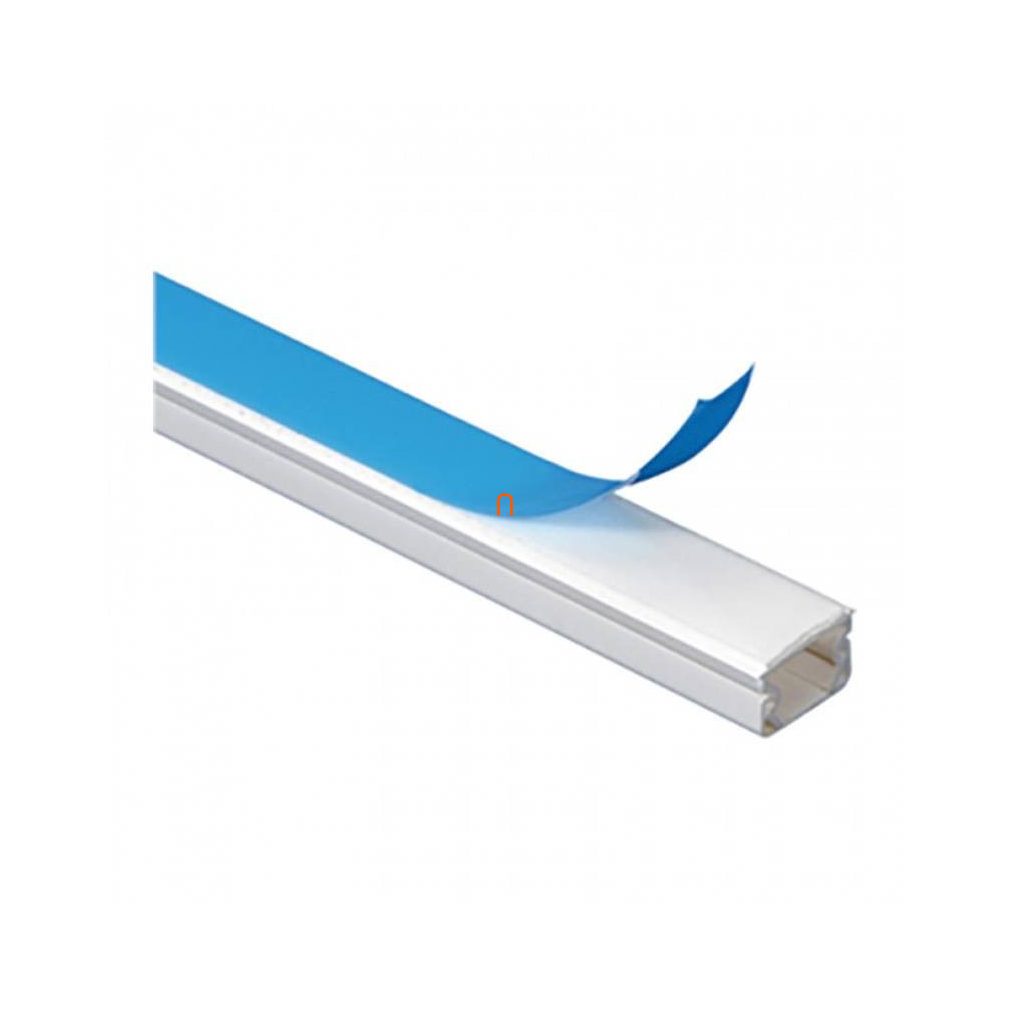 Mini canal DLP 20x12,5 mm, cu capac, bandă adezivă, fără separator 648905
