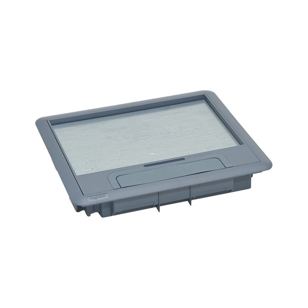 Capac din plastic Legrand pentru cutie standard de podea cu 12/18 module, cu capac de max. 8 mm (88001)