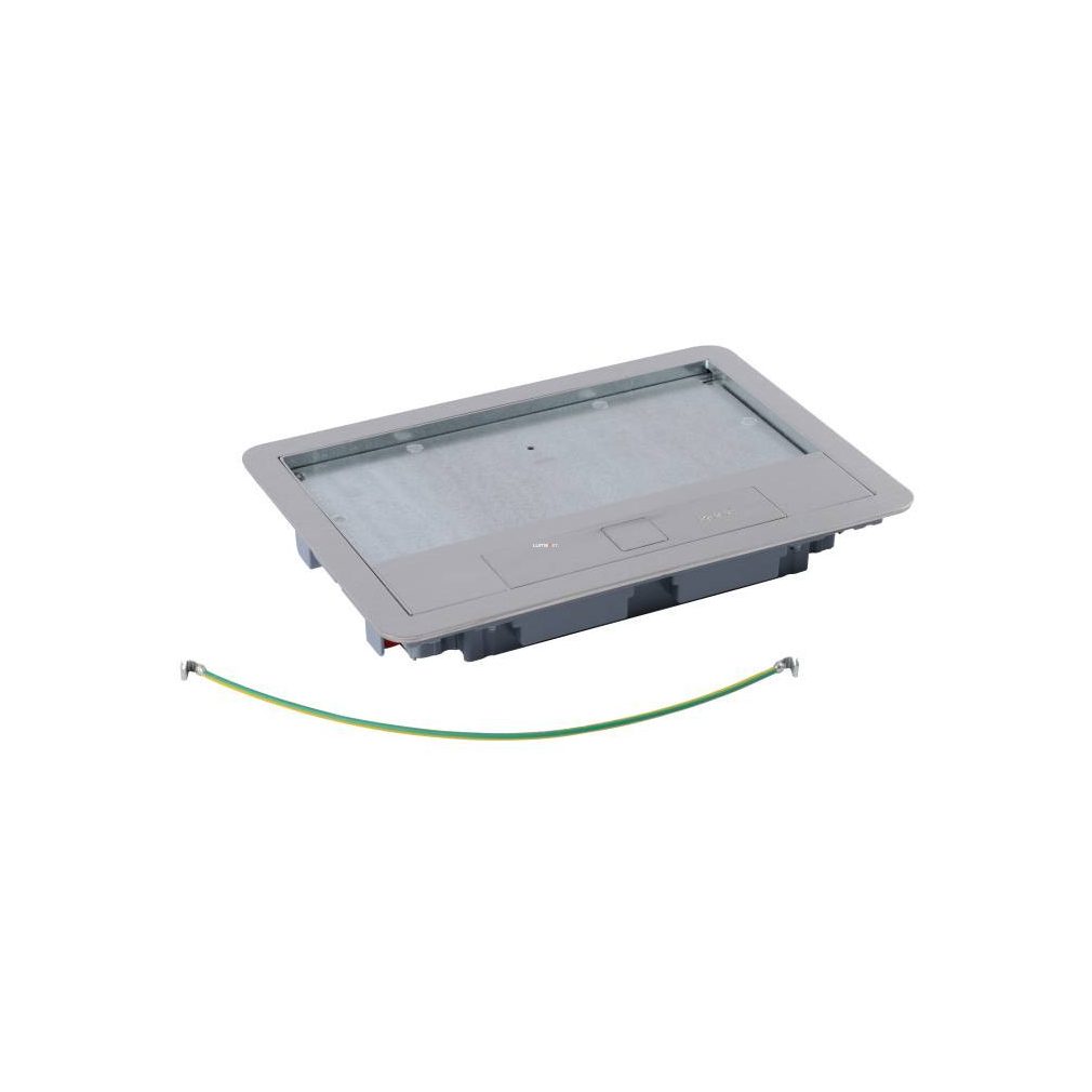Capac din oțel inoxidabil Legrand pentru cutie de podea standard cu 8/12 module, cu capac de max. 8 mm (88003)