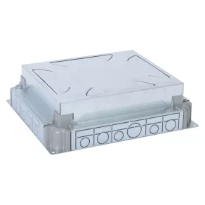   Cutie LeGrand pentru beton, încastrată, înălțime reglabilă, beton 65-90 mm, pentru cutie modulară de podea 12/18 - 88091