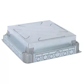   Cutie LeGrand pentru beton, încastrată, înălțime reglabilă, beton 65-90 mm, pentru cutie modulară de podea 16/24 - 88092