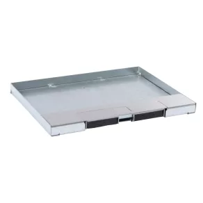   Capac din oțel inoxidabil Legrand pentru cutie modulară de podea 12/18 fără ramă, capac max. 15 mm - 88104