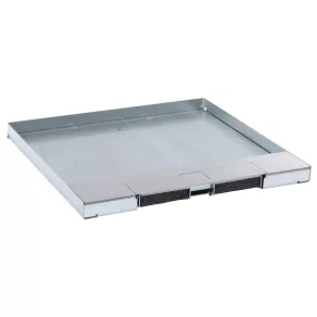   Capac din oțel inoxidabil Legrand pentru cutie modulară de podea încastrată 16/24, capac max. 15 mm - 88105