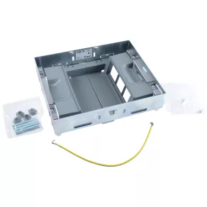   Cutie de podea încastrată cu înălțime reglabilă Legrand, 12 (2x6) module perpendiculare, poate fi echipată cu Mosaic - 88124