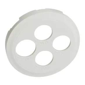 Capac Legrand Céliane TV-R-SAT-SAT, alb - 68230