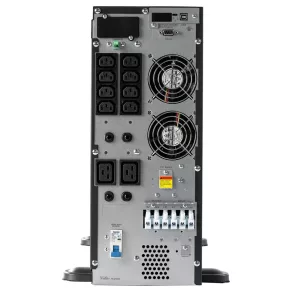   Legrand Daker DK+ 5 kVA/kW 4U/680 mm adâncime INTRARE: 3x6 mm2 IEȘIRE: 8xC13 + 2xC19+ 3x6 mm2 USB + RS232 Slot SNMP UPS cu conversie dublă online - 310173