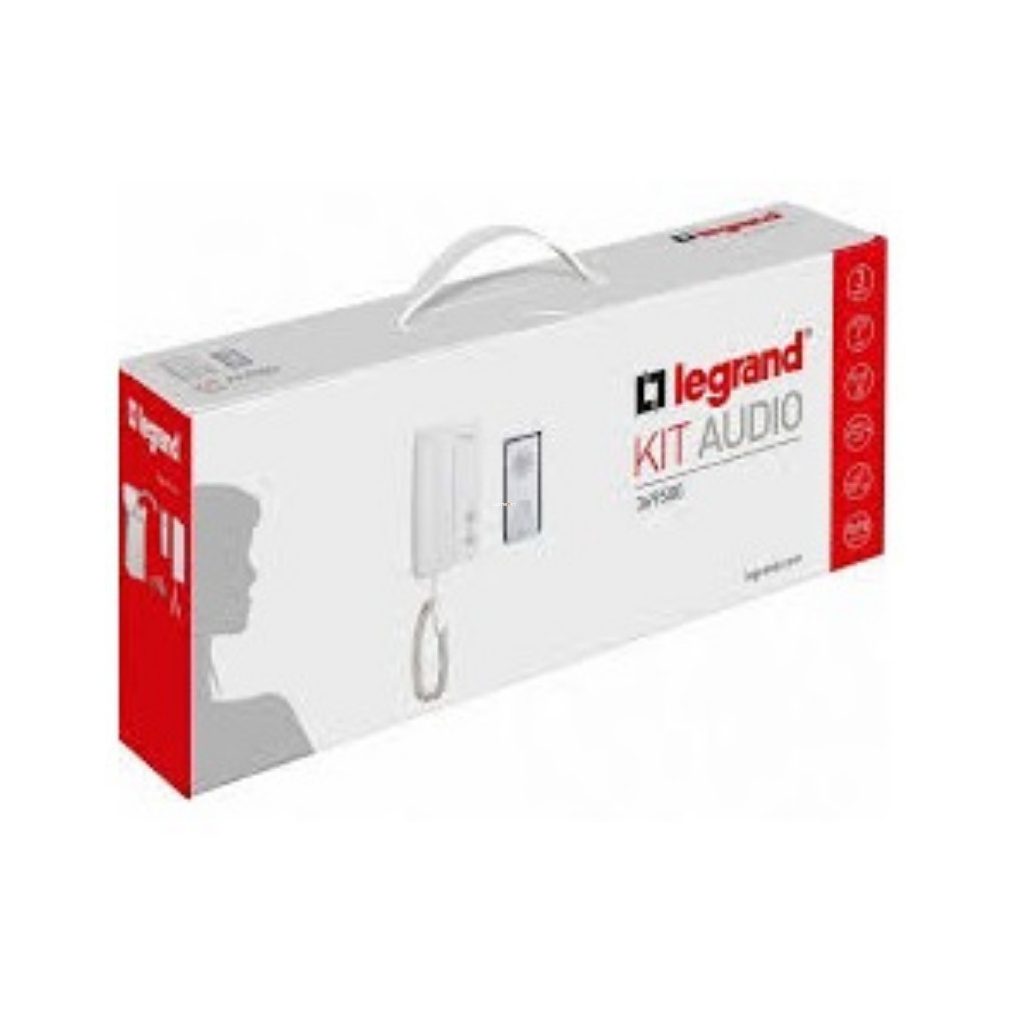 Legrand set interfon audio cu 3 conducte, pentru 1 apartament (369500)