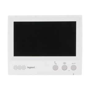   Accesoriu pentru interfon Legrand BASIC cu 4 fire: unitate interioară video color de 7", hands-free - 369585