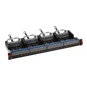   Panou de patch-uri Legrand 19''-1U 24xRJ45 Cat6 ecranat (STP) 6xRJ45 casetă/LCS3 porturi cu conectare rapidă drepte 250MHz 1Gigabit - 33762
