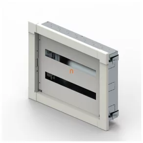   Cutie de distribuție modulară LeGrand XL3 S 160 2x24, montată încastrată, preasamblată - 337222