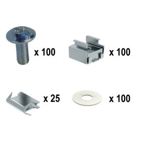   Șuruburi pentru placă frontală Legrand, 100 bucăți - 339702