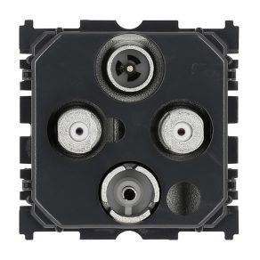   Conector antenă Legrand Céliane TV-R-SAT/SAT 2 cu fir - 67393