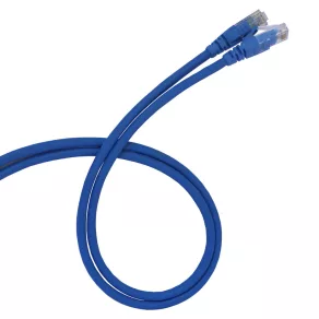   Cablu patch Legrand Cat6 (U/UTP) LSZH 0,5 m albastru d:6 mm LCS3 - 51831