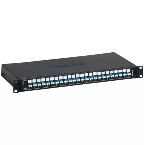   Panou de patch-uri optic Legrand, extensibil, 24xLC duplex monomod LCS3 - 32165