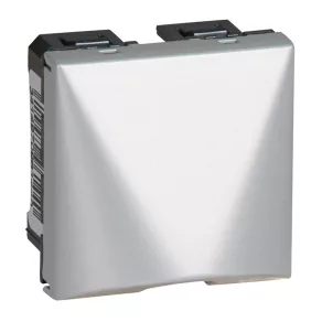   Priză pentru cablu Legrand Program Mosaic, 2 m, 20 A, aluminiu - 79249