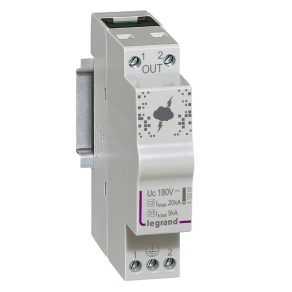   Dispozitiv de protecție împotriva supratensiunii Legrand TEL/date In=10 kVA Uc=180 V - 412200