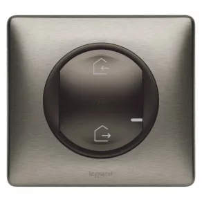   Întrerupător principal wireless Legrand Céliane Netatmo - cu funcție de sosire/plecare, gri grafit - 64874
