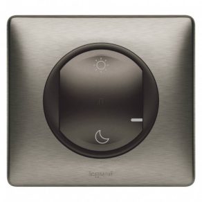   Comutator Legrand Céliane Netatmo cu scenariu și funcție de trezire/adormire, gri grafit - 64886