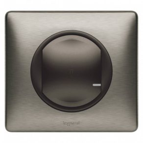   Comutator wireless Legrand Céliane Netatmo - unipolar, gri grafit - 64893