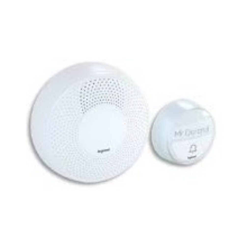 Set sonerie sans fil Legrand blanc à piles, standard (LEG094252)