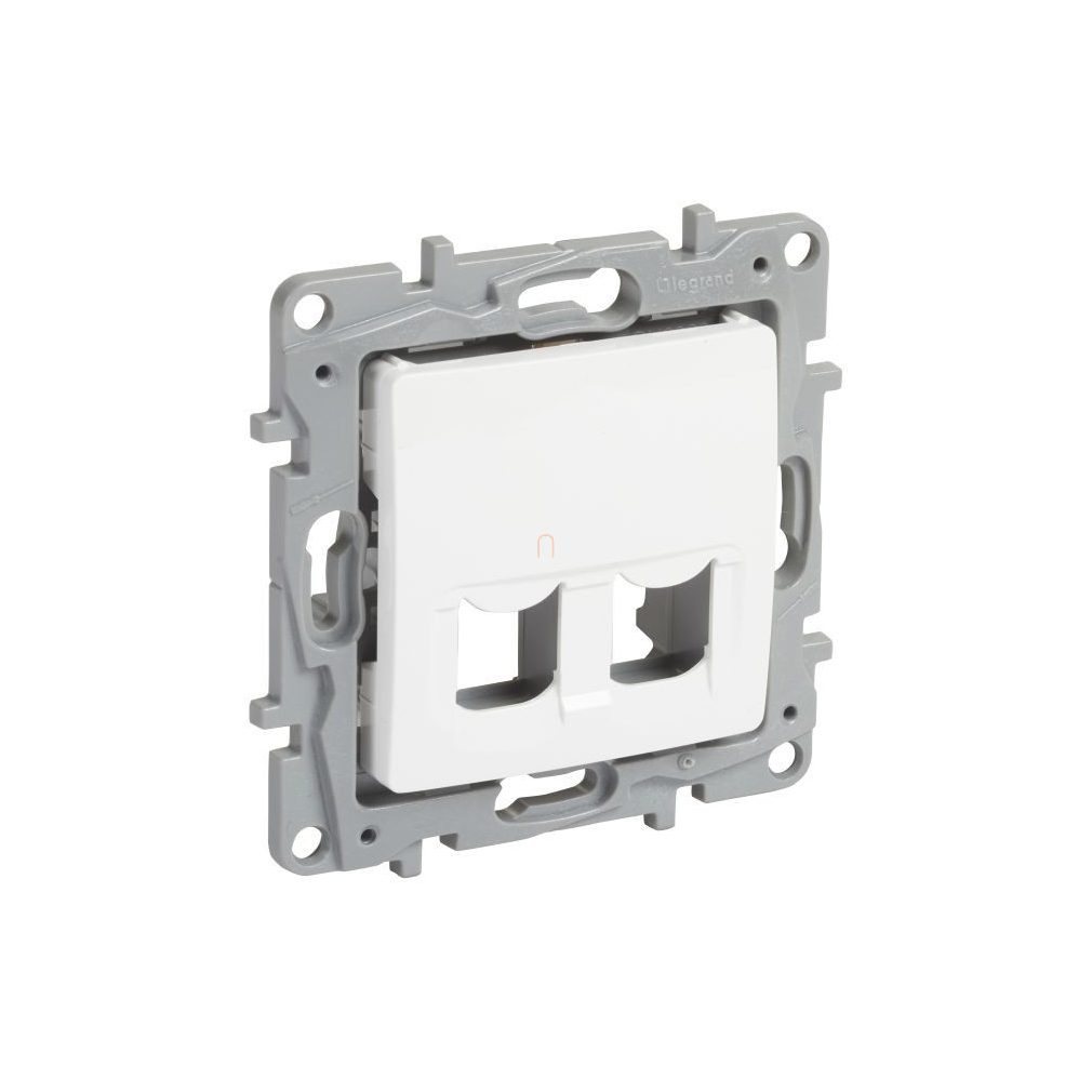 Legrand Niloé fehér 2xRJ45 keystone adapter, fehér 664765
