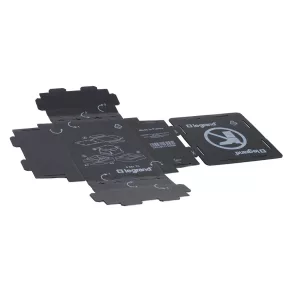   Cutie LeGrand pentru montare încastrată în pardoseli din beton, pentru cutie de pardoseală cu 12 module, din plastic - 88170