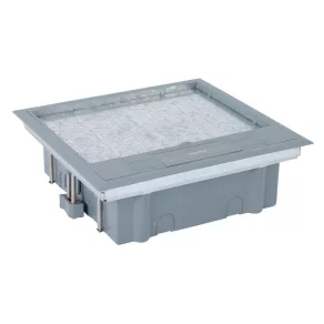   Cutie de podea Legrand cu capac din plastic, montare perpendiculară, 12 module - 88172