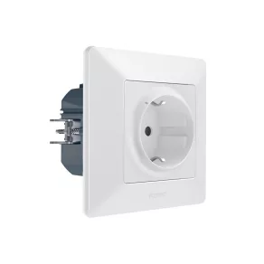   Priză inteligentă Legrand Valena Life-Netatmo 2P+F (actuator), 16 A, cu ramă 1, albă - 752194