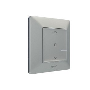   Legrand Valena Life-Netatmo comutator inteligent wireless pentru rulouri/jaluzele (ETV), montat la suprafață, cu ramă 1, aluminiu - 752391