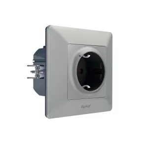   Priză inteligentă Legrand Valena Life-Netatmo 2P+F (actuator), 16 A, cu ramă 1, aluminiu - 752394