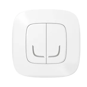   Legrand Valena Allure-Netatmo comutator dublu inteligent (actuator), cu conexiune neutră (N), cadru cu 1 grup, alb - 752588
