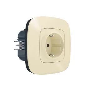   Priză inteligentă Legrand Valena Allure-Netatmo 2P+F (actuator), 16 A, cu ramă 1, culoare ivoriu - 752694