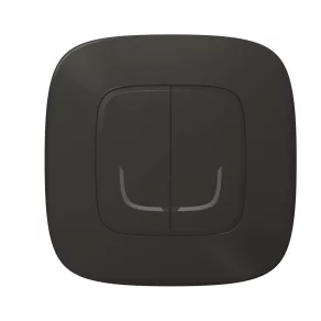   Legrand Valena Allure-Netatmo comutator dublu inteligent (actuator), cu conexiune neutră (N), cadru cu 1 grup, negru - 752888