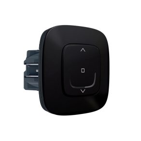   Legrand Valena Allure-Netatmo comutator inteligent wireless pentru rulouri/jaluzele (ETV), montat pe suprafață, cu ramă 1, negru - 752891