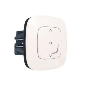   Legrand Valena Allure-Netatmo comutator inteligent wireless pentru rulouri/jaluzele (ETV), montat la suprafață, cu 1 cadru, alb perlat - 752991